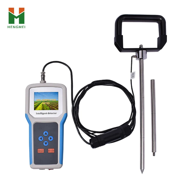 Digital Soil Penetrometer - Soil Compaction Tester and Hardness Gauge for Agriculture & Construction