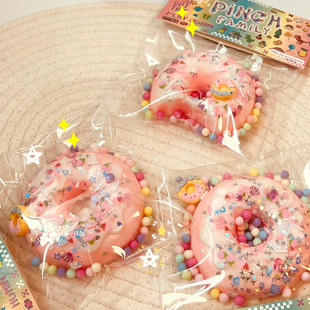 Squishy Simulierter Kuchen Quetschspielzeug Fidget-Spielzeug Weiches Langsam Zurückfederndes Stressabbau-Spielzeug Realistisches Geschenk für Erwachsene