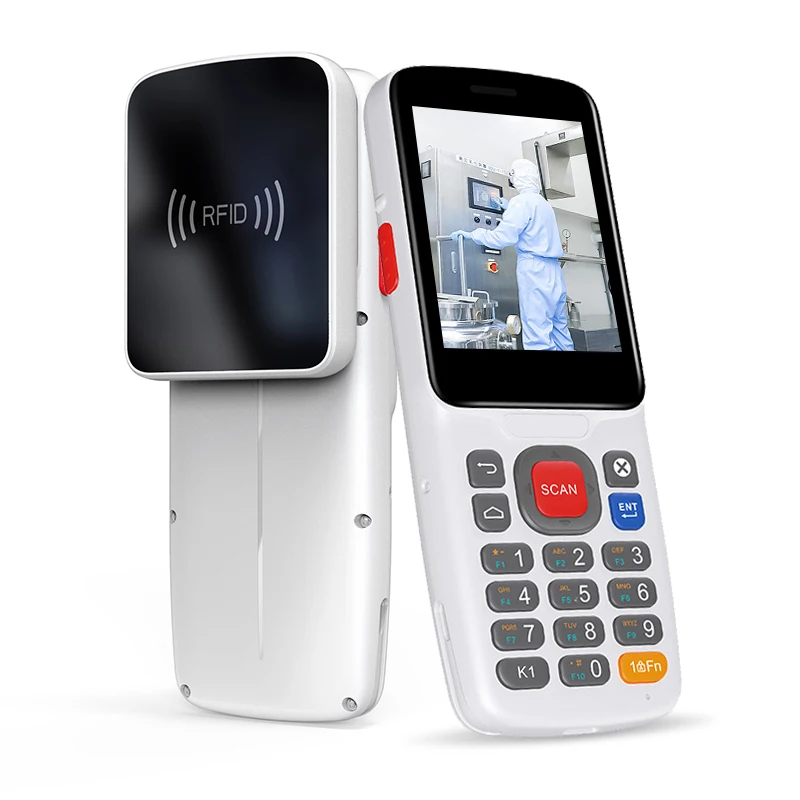 2023 Latest Android 9 Data Collectors Industrial Logoistics 1D 2D Scanner RFID Rugged Handheld Pda