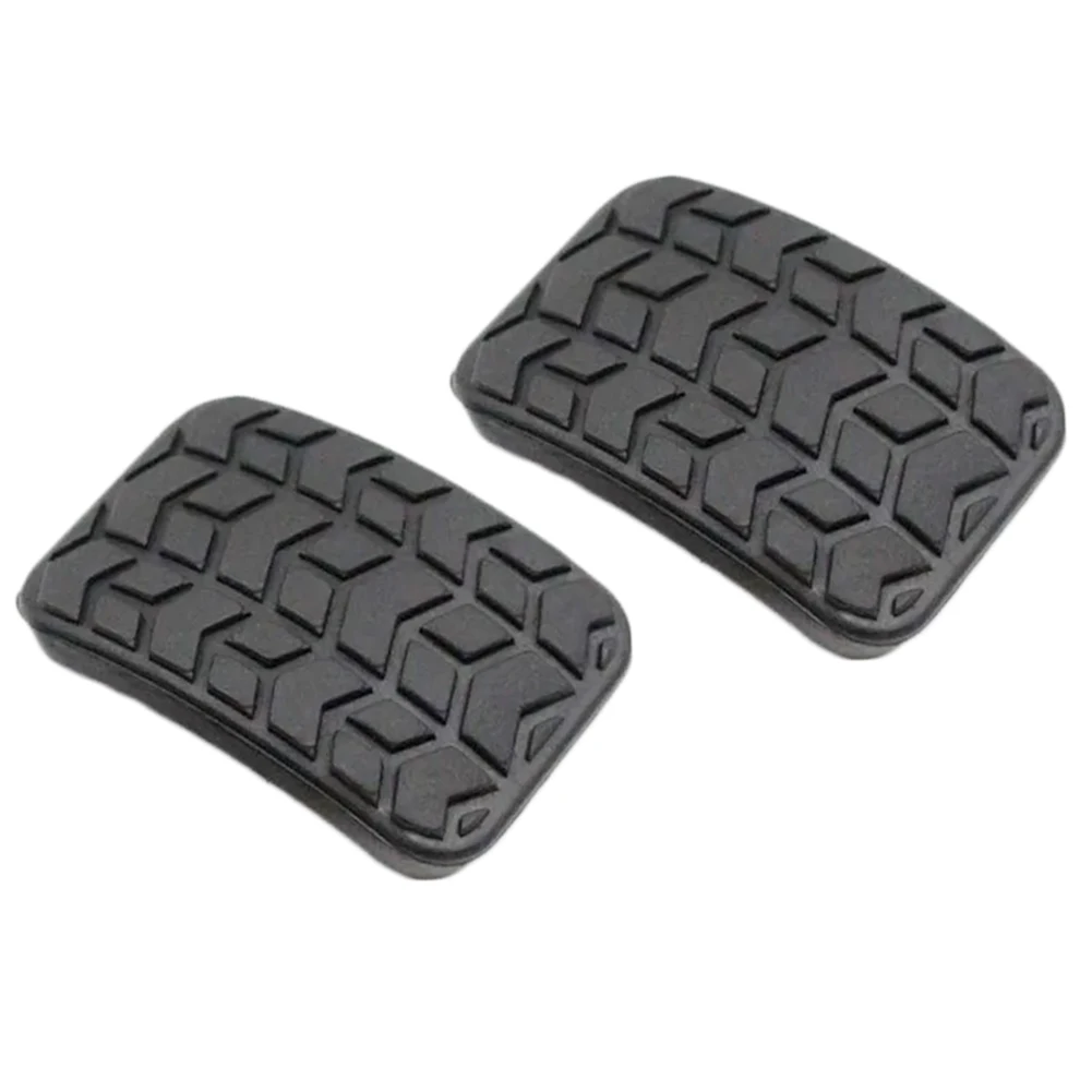 Replacement Brake Clutch Rubber Pedal Pad Set for Mazda For Miata 1990 2003 Includes 2 Pads Direct Replacement