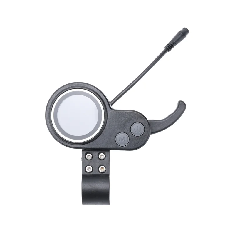 

Y49A-Electric Scooter Display Panel 6 Pin Waterproof LCD Display Control Panel For Universal 10 Inch Electric Scooter Durable