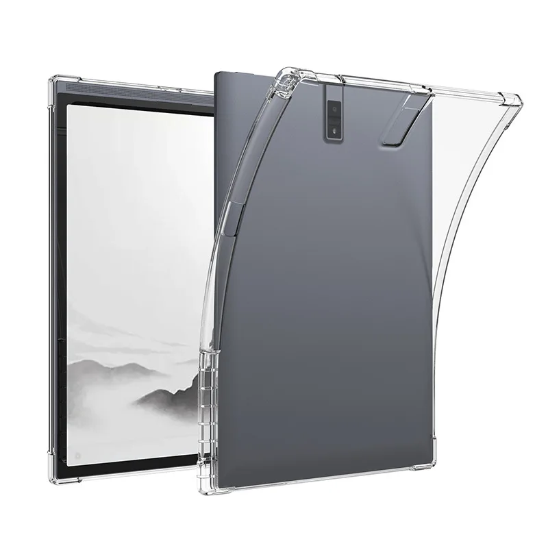 

1x W/Pen Slot Soft Shockproof TPU Cover For iFLYTEK X3 Pro X3Pro X3LAMY 10.65'' eReader Protective Skin Clear Case