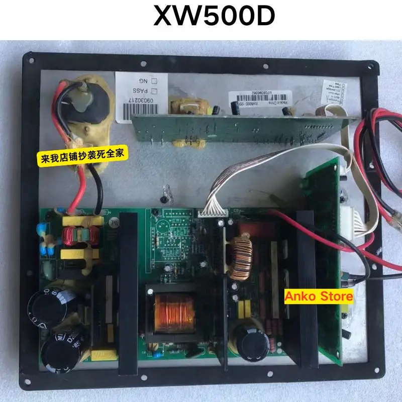 Second-hand test OK  XW500D subwoofer amplifier board 120V voltage