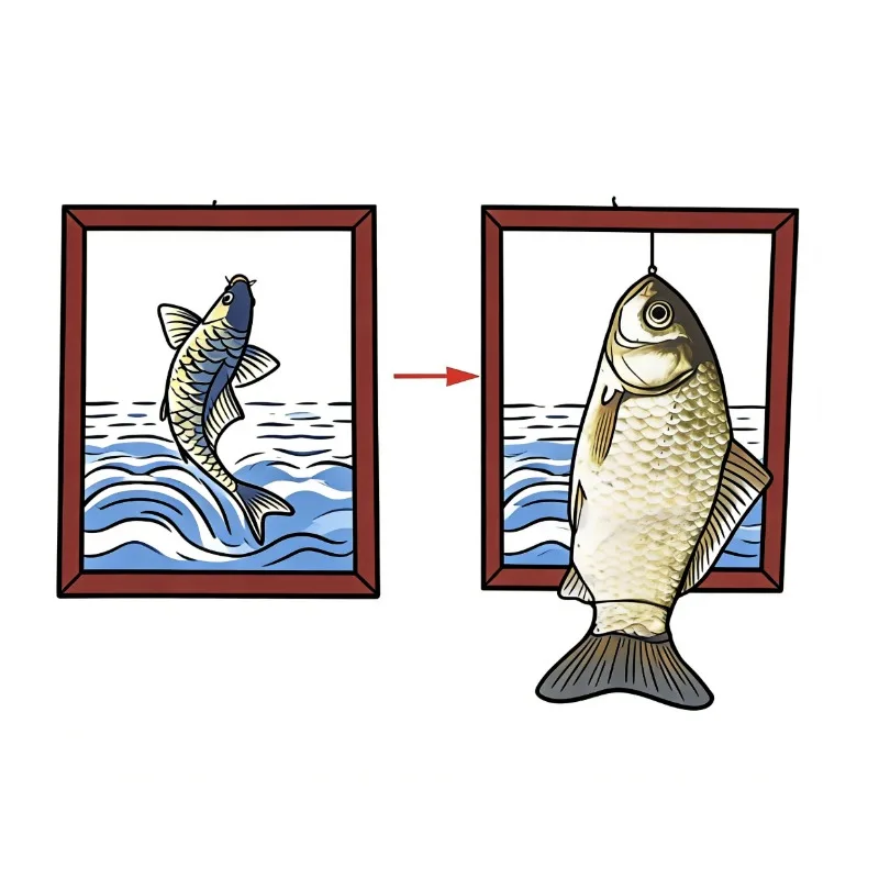 

Магические фокусы с рыбой/пандой: плюшевая игрушка, появляющаяся из доски. Реквизит для сценической магии, ментализма, иллюзий. Гиммик для фокусников.