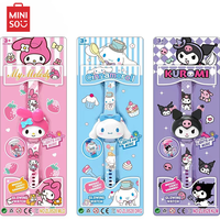 New Sanrio Music Watch Kawaii Cartoon Anime Kuromi Cinnamoroll Hello Kitty My Melody Silicone Strap Watches Kids Birthday Gifts