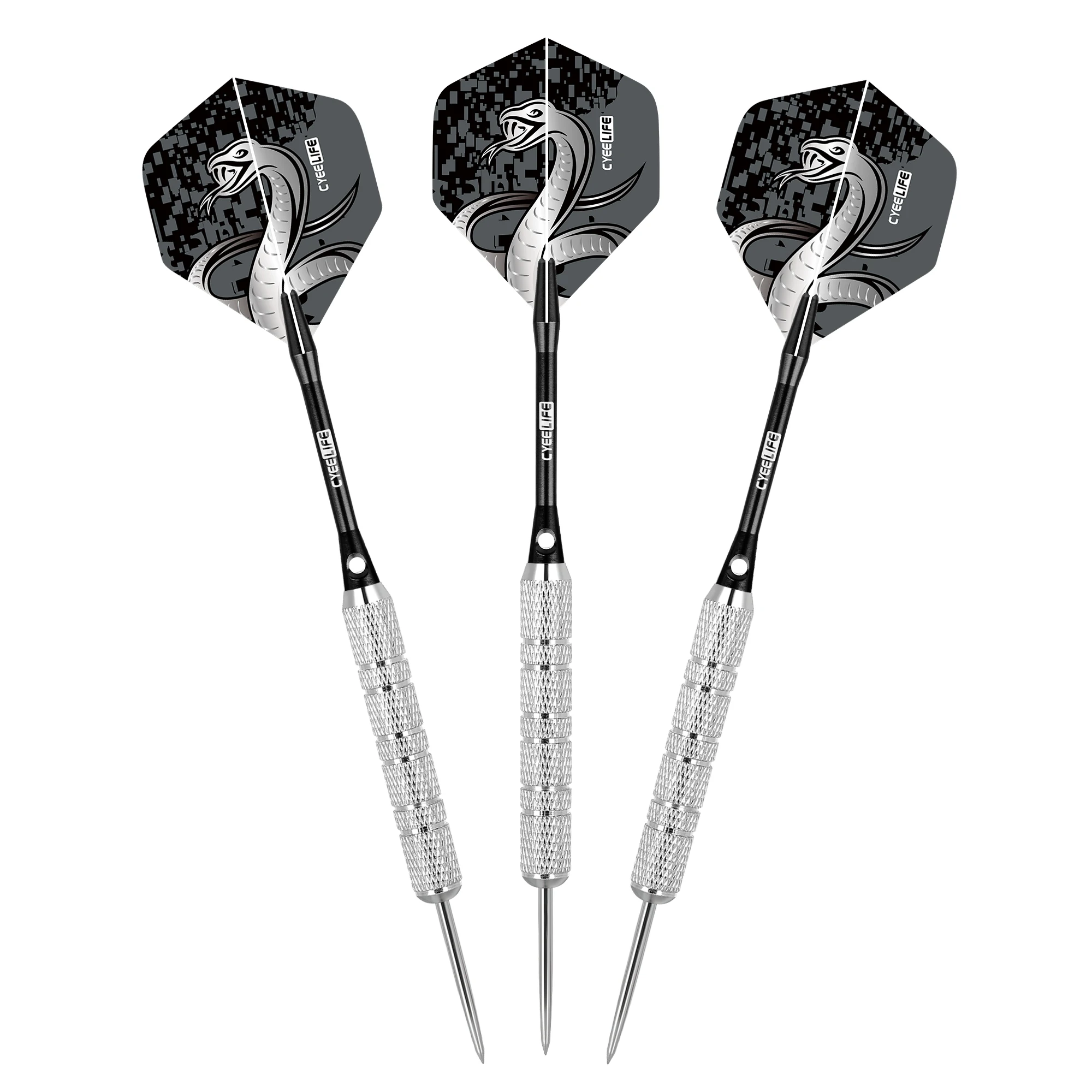 

CyeeLife 3pcs 20g Professional Flying Dart Steel Needle Tip Dart Sport Outdoor Indoor Entertainment Game Accessories