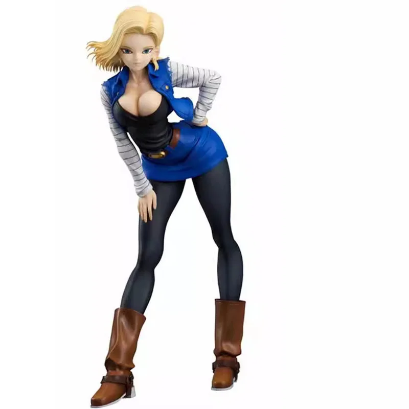 Anime Dragon Ball Z Figuren Lazuli Action Figure Gk Android 18, Figur Sexy Modell PVC Statue Spielzeug Puppe Ornament Sammlung Geschenk