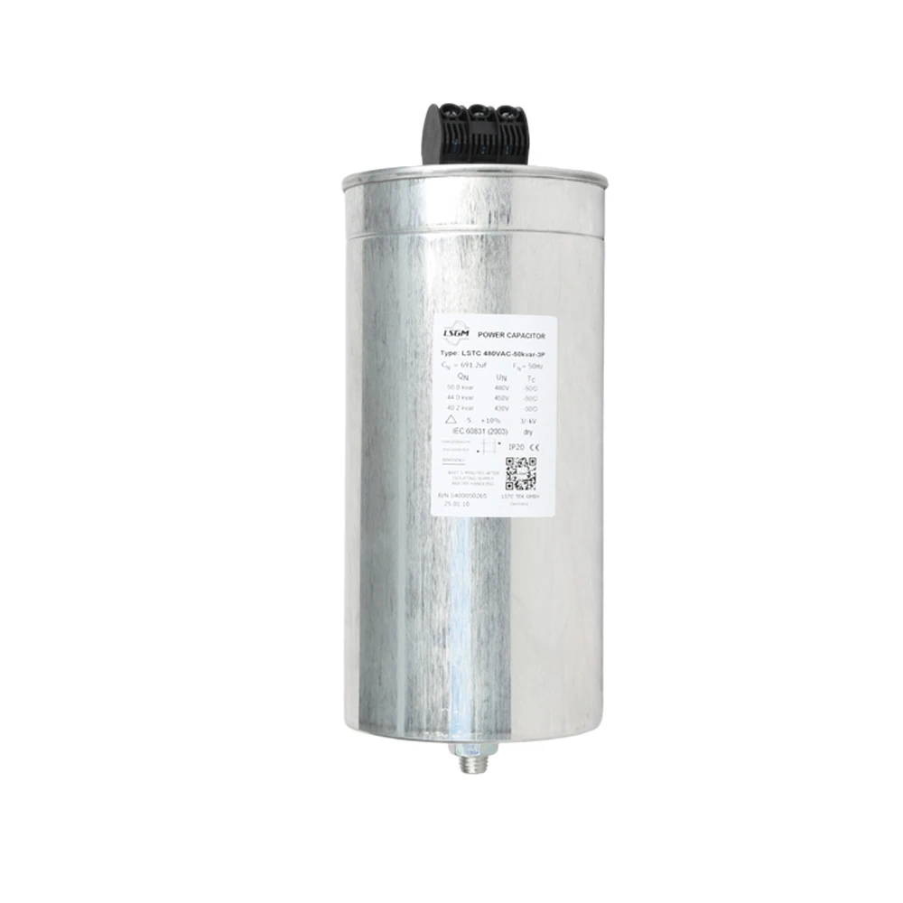 50kvar 440V Low Capacitor Factory Direct Delivery Power Capacitor