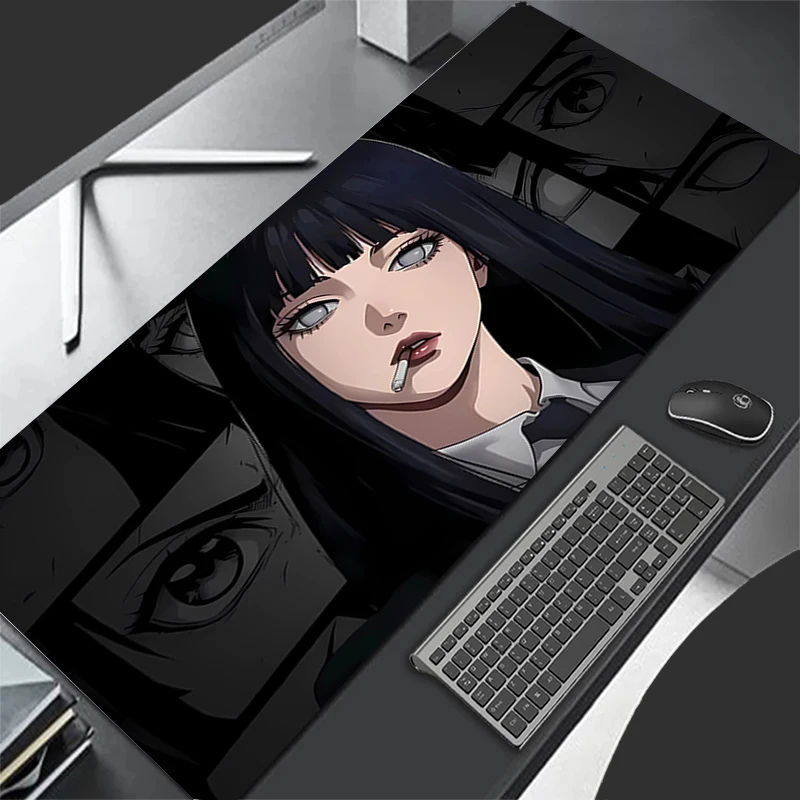 

Anime Computer Mouse Pad naruto Hyuuga Hinata Gamer Mouse Pads Large Gaming Mousepad XXL Desk Mause Pad Keyboard Mouse Carpet