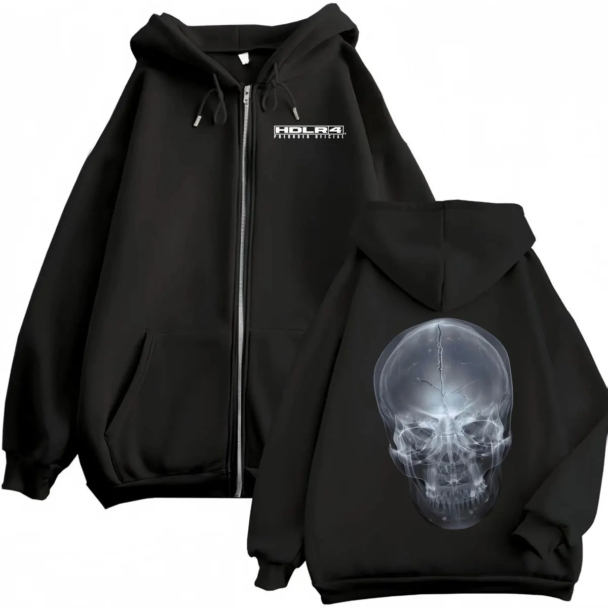 Sudadera con capucha y cremallera de doble cara con estampado Natos Y Waor Tour 2026, estilo hip hop vintage, para hombre y mujer, informal y a la moda.