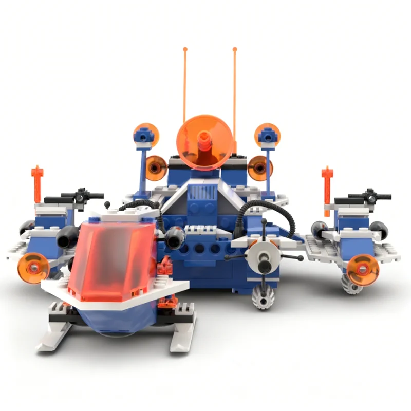 Blocs de construction MOC Space Ice Planet Frostbite Runner, 297 pièces, jouets de Construction, cadeaux de noël, briques, anniversaire, bricolage pour enfants