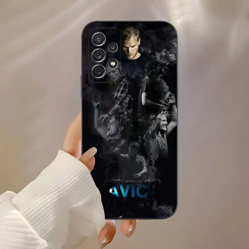 Avicii DJ T-Tim B-Bergling Phone Case For Samsung Galaxy A91,A80,A73,A72 ,A71,A53A52,A32 ,A31A22,A21s,A20,Black Cover