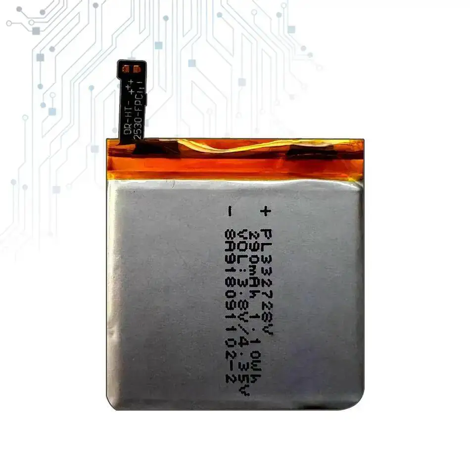 Buen rendimiento de baja temperatura PL332728V con cables para Huami Amazfit Stratos 2 A1609 A1619 batería de reloj 290Mah