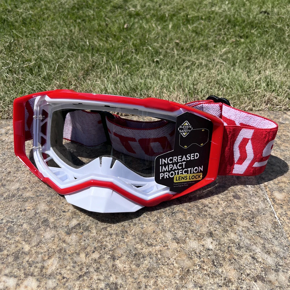 Winddichte Schutzbrille für Motocross, Sicherheitsbrille mit HD-Gläsern, Rennbrille für Offroad-Motorradfahren, Outdoor-Radbrille für Herren und Damen – Detail 6