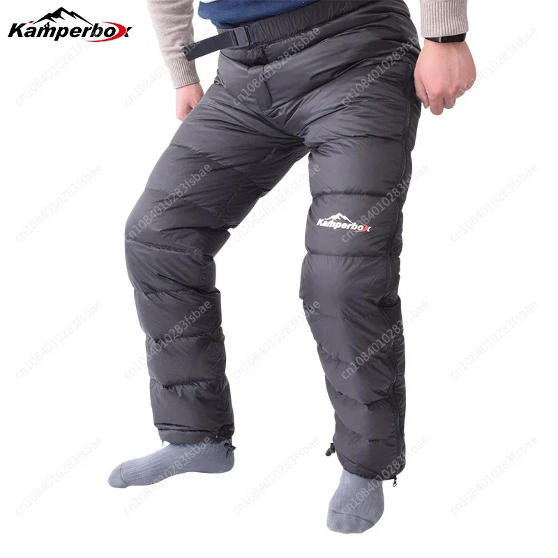 Kamperbox Hiking Men Pants Winter Down Pants Men Winter Down Trousers Hiking