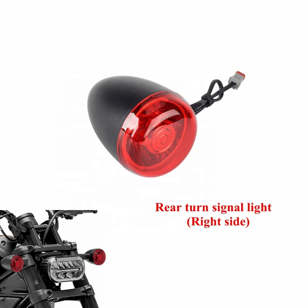 

For Harley Nightster 975 Sportster S 1250 Pan America 1250 2021 2022 2023 LED Turn Signals Indicator Bullet Blinker Lights