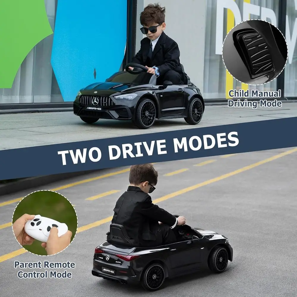 子供用電動乗用玩具車、幼児用バッテリー駆動車両、親用リモコン付き/ソフトスタート/3段階速度調整/ホーン＆LED搭載