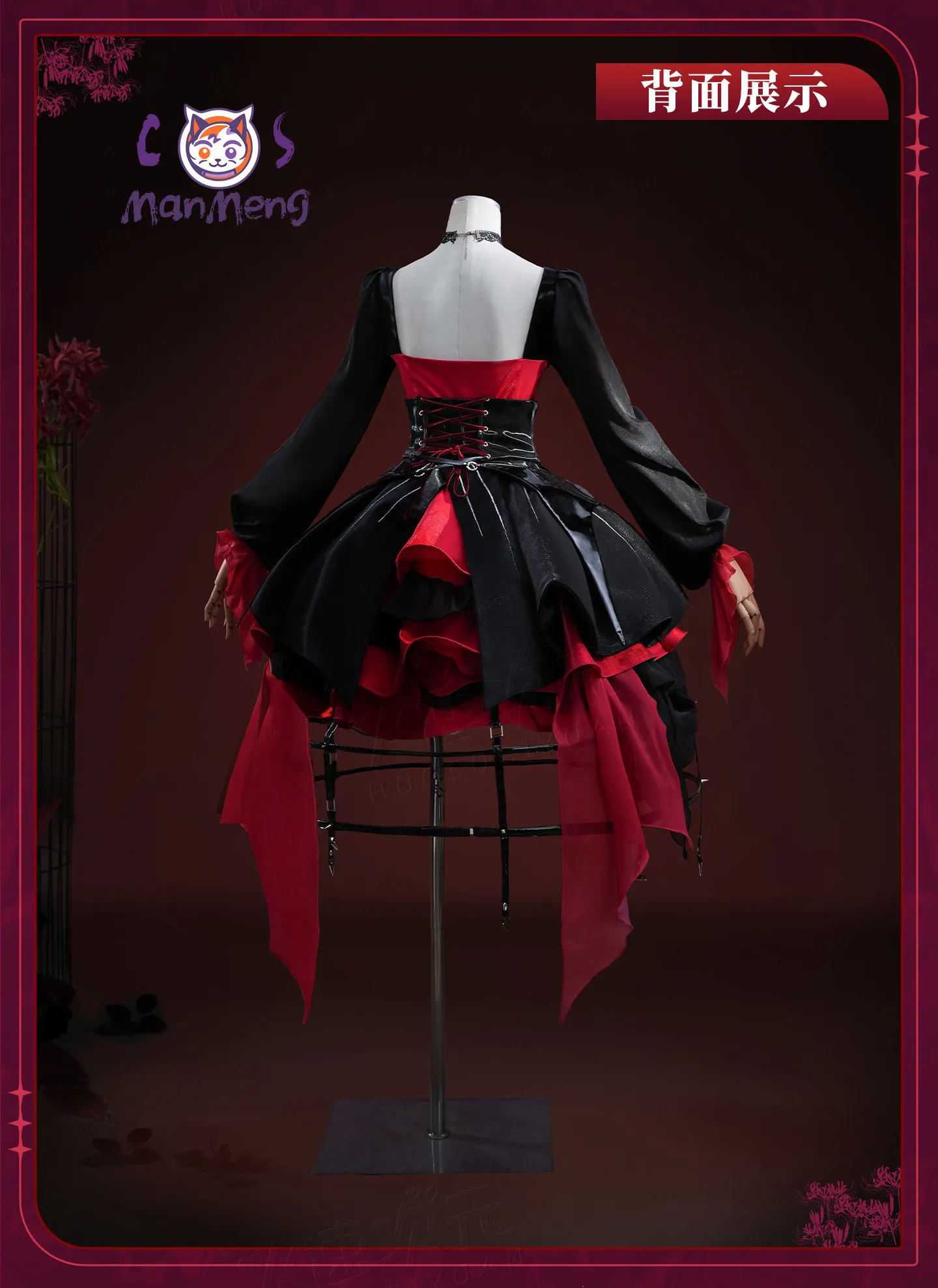 Phrolova Game Wuthering Waves March Monster United Sweet Gothic Lolita Dress Cosplay Costume New Halloween Party Girl Uniform - view 6