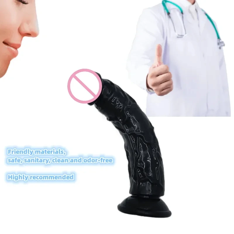 Realistic G-Spot Jelly Dildo Silicone Penis with Suction Cup Butt Plug Anal Toys Sex Toys for Women Female Masturbation Pussy