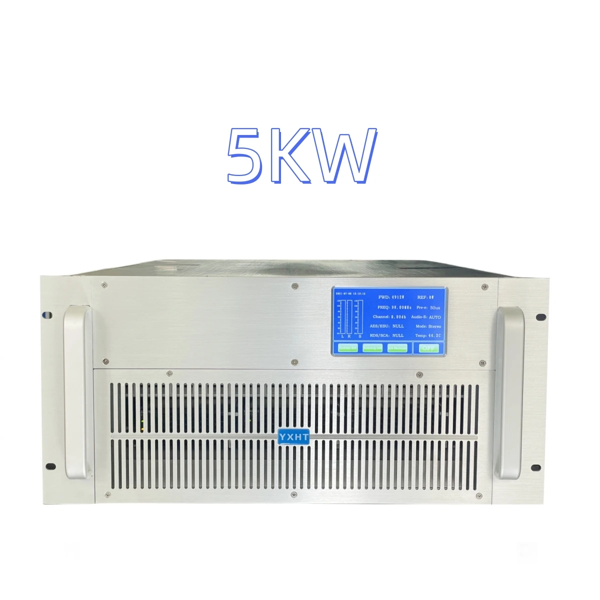 5KW YXHT-2 Touch Screen 5000W FM Transmitter for Radio Station