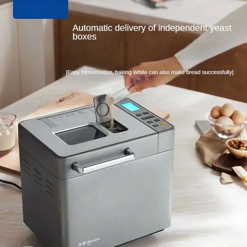 Donlim Bread Maker Fully Automatic Dough Mixer And Kneading Machine With Smart Double Sprinklers For High Success Rate DL-4705