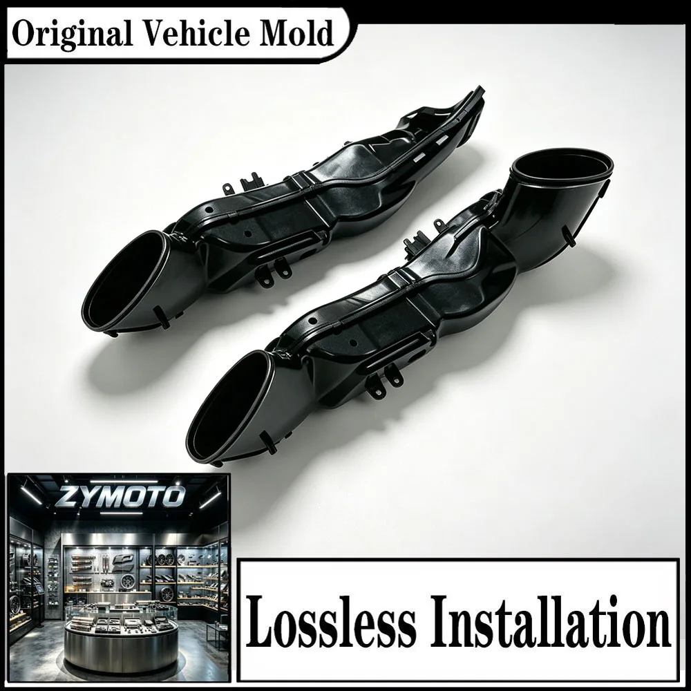 For Honda CBR1000RR CBR 1000 RR CBR1000 RR 2008-2016 Ram Air Intake Duct Pipe Tube ABS Kit Set Pair Motorcycle Accessories view 4