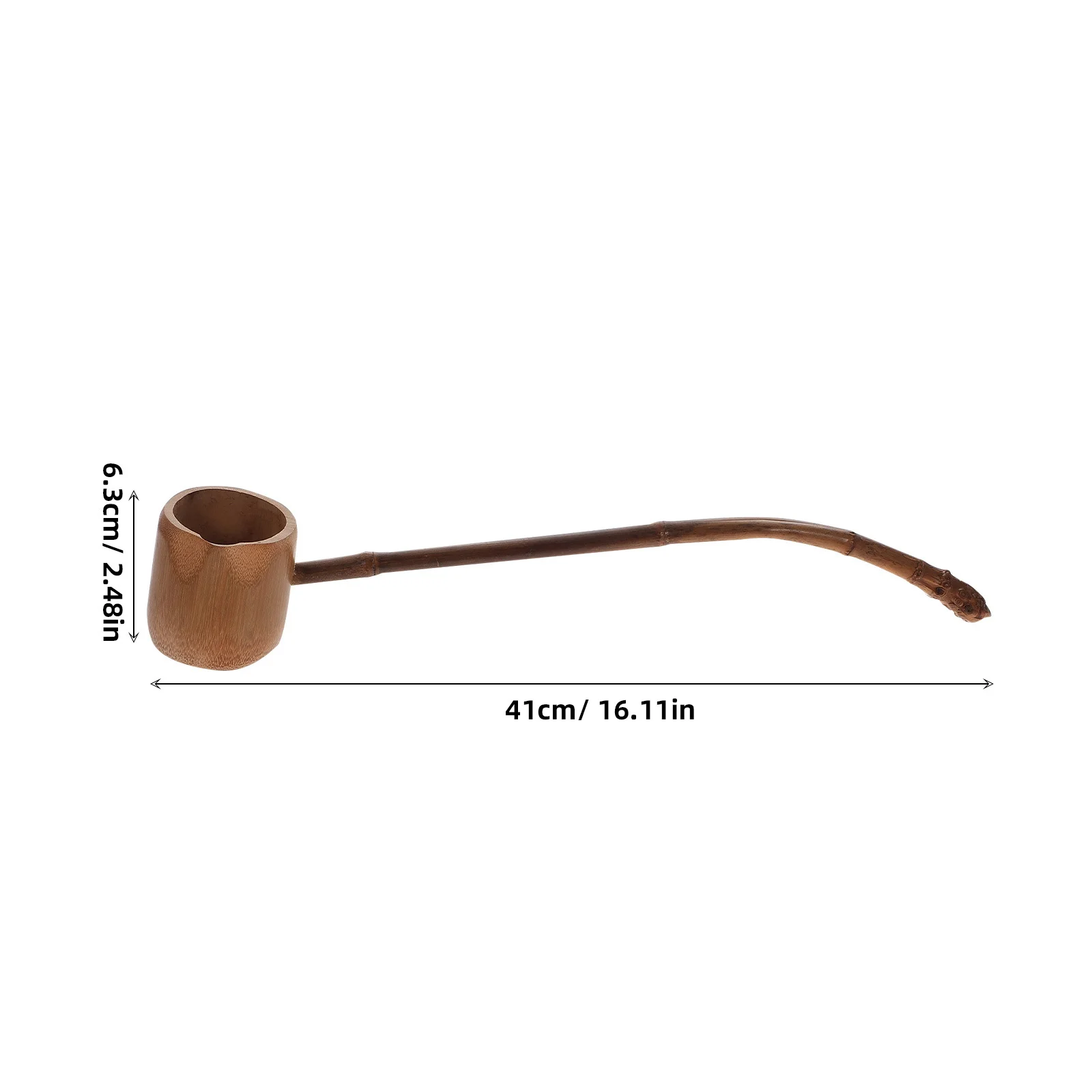 Handcrafted Bamboo Water Ladle Scoop for Tea Ceremony Garden Watering Bathtub Use Lightweight Strong Daily Utility Item
