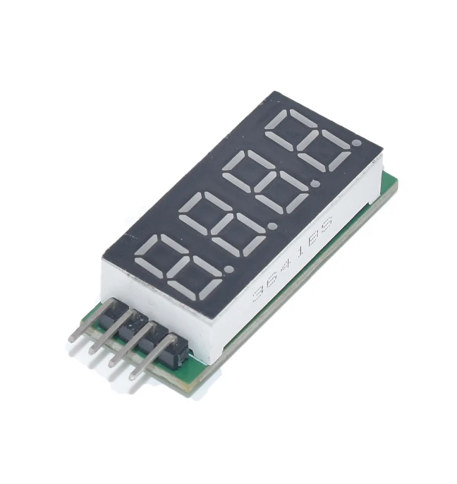 1 Piece 3/4 Bit 0.36-inch Digital Tube Display Module, Programmable Serial Port Digital Tube Communication, TTL to USB Module