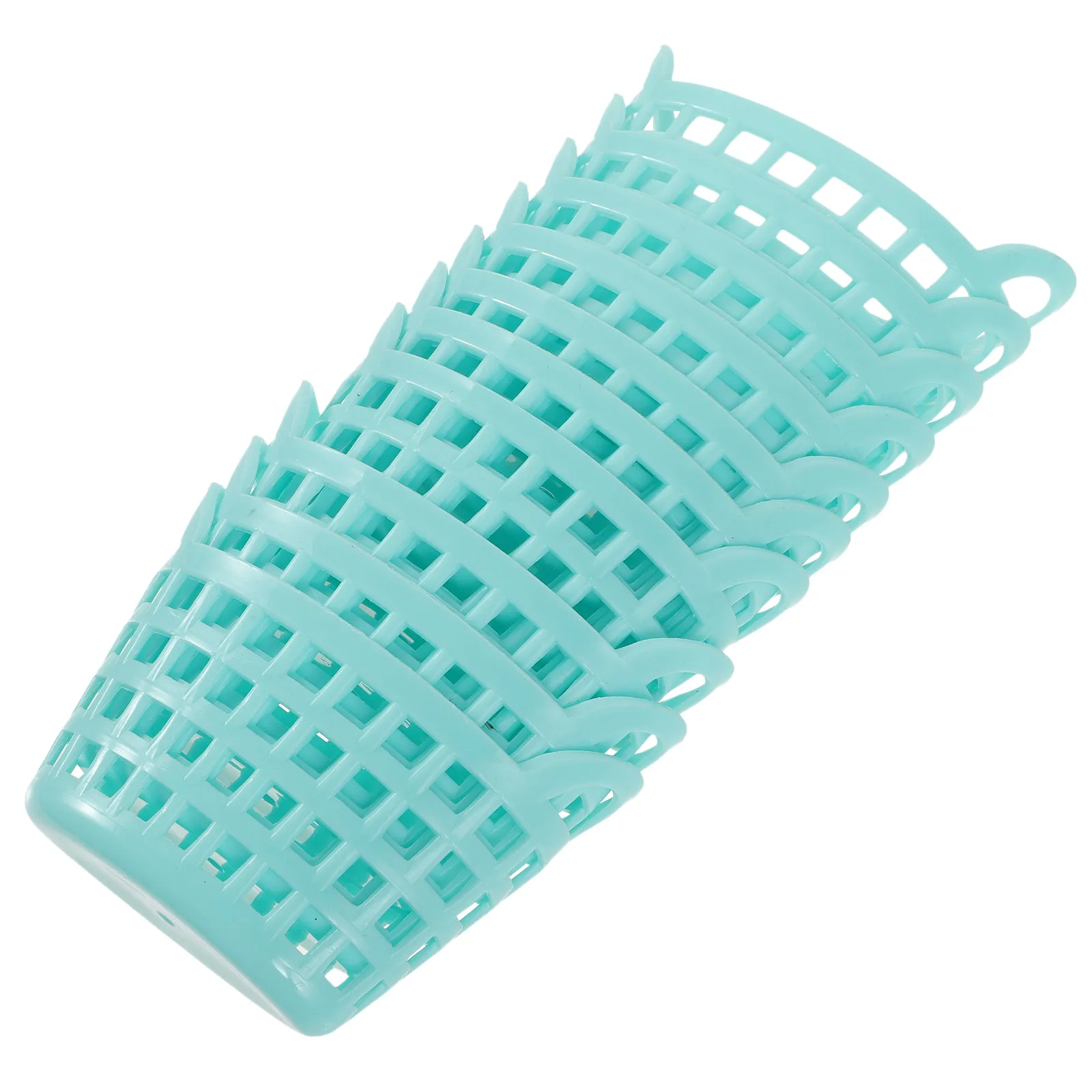 

10 шт. миниатюрных пластиковых корзинок для детей, для рукоделия, декора рабочего стола, Пасхи, свадьбы, детского праздника