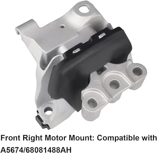 Engine Motor Transmission Mount For Dodge Dart 2013 2014 2015 2016 2.0 2.4L Support Motor Engine Mount Kit 68081488AH 68081490AD