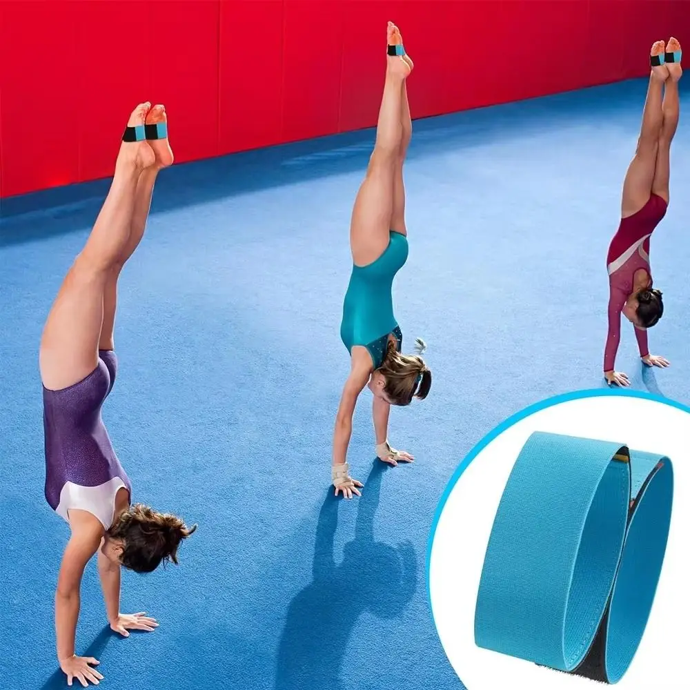 

Elastic Gymnastics Sticky Toes Foot Alignment Sticky Feet Together Gymnastics Tumbling Trainer Ankle Straps Lightweight