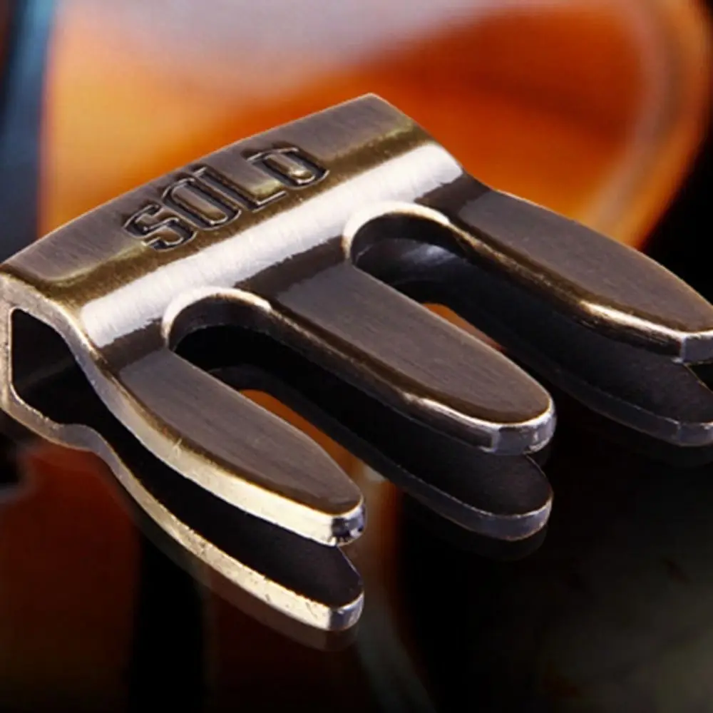 

Metal Violin Mute Easy to Carry Sturdy Violin Muffler Durable Portable Professional Violin Mute Daily Practice