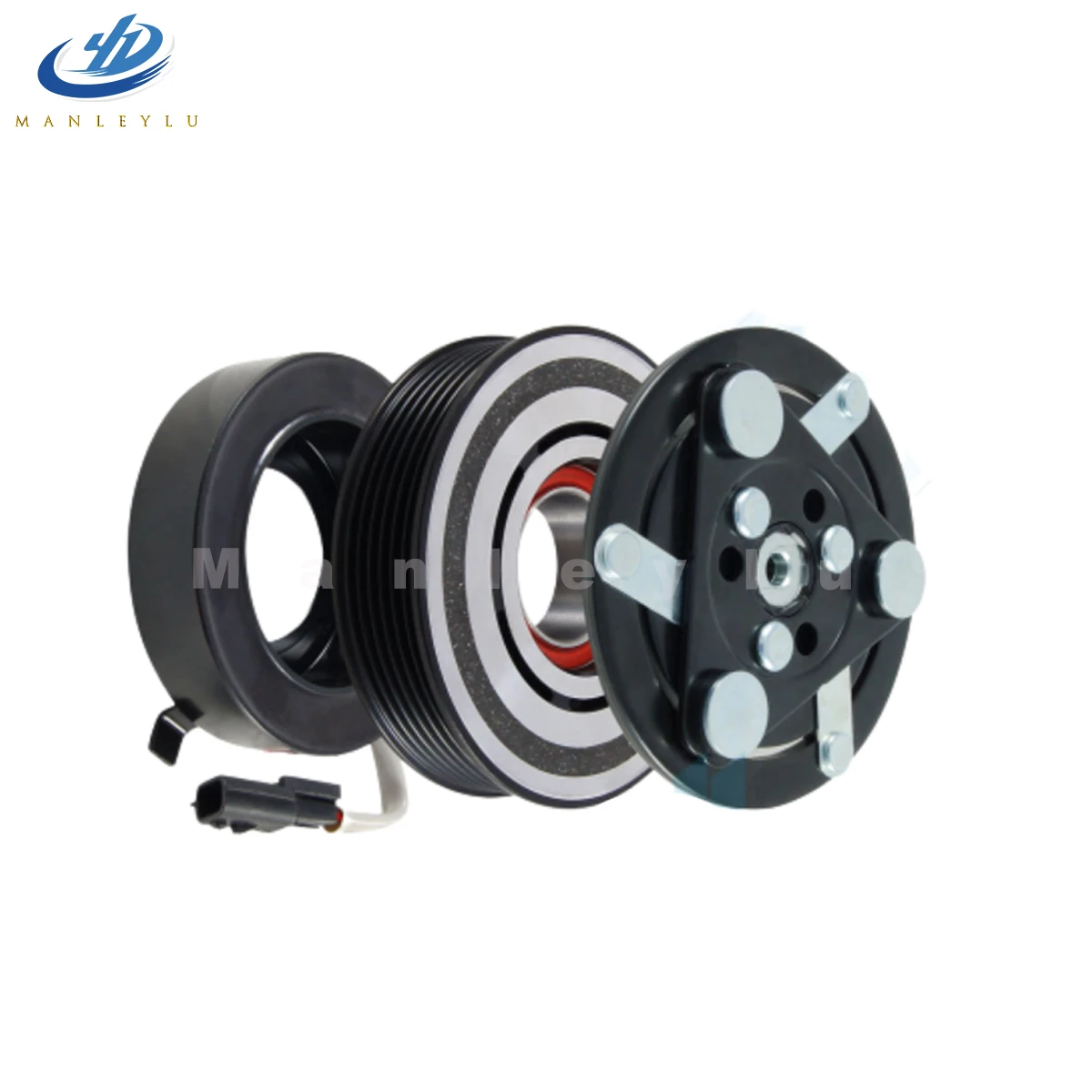 

AC A/C Compressor Clutch Pulley For VOLVO S40 V40 V50 S60 MK2 V60 1.6 D2 31291930 31291251 31291929