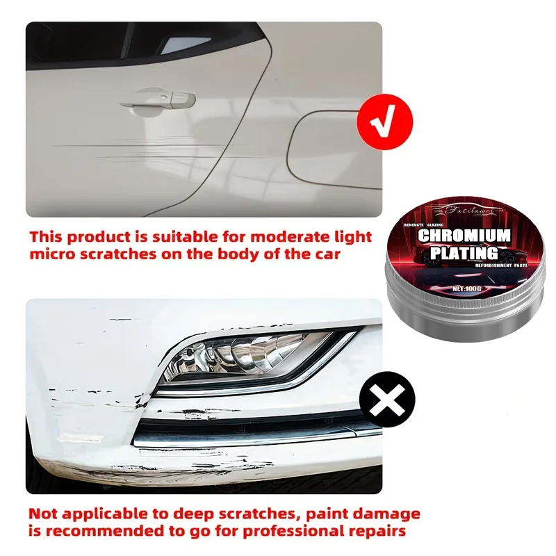 Car Scratch Repair Kit with Sponge Easy Polishing Durable Paint Care Combo for Daily Use Vehicles view 4