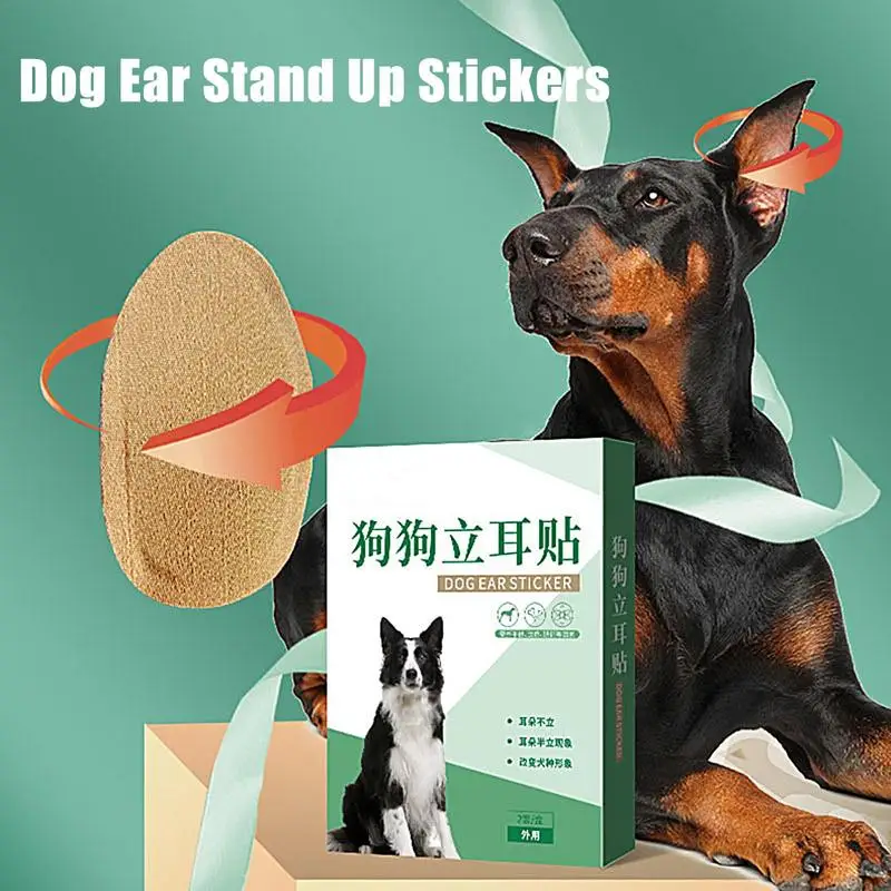 Dog Ear Stand Up Stickers Practical Corrective Dog Ear Stickers Ear Lifting Patch Dog Ear Posting Kit for Samoyed Shepherd