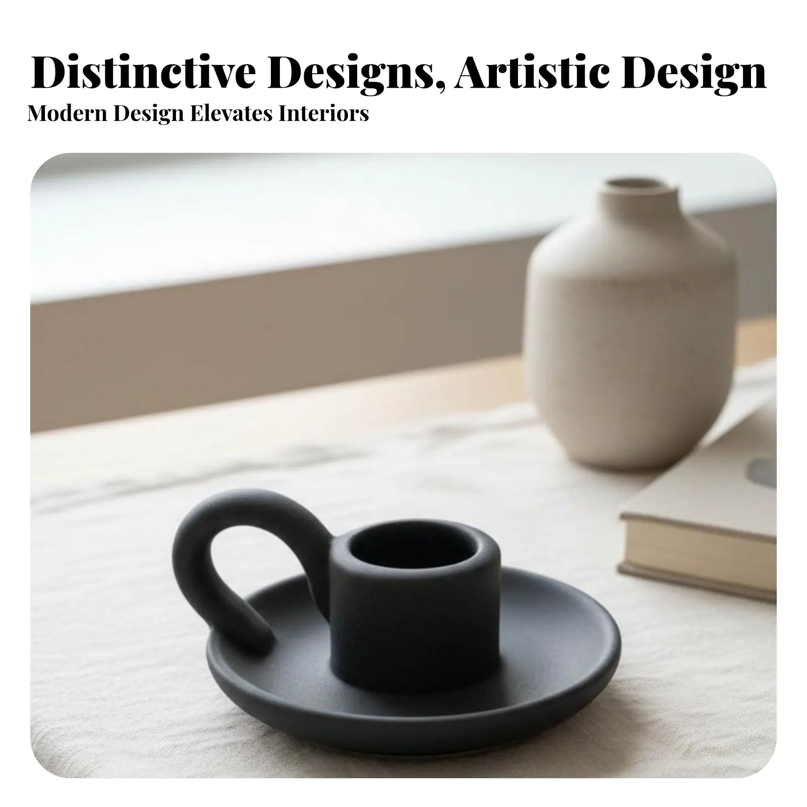 Nordic INS Ceramic Candle Holder 3