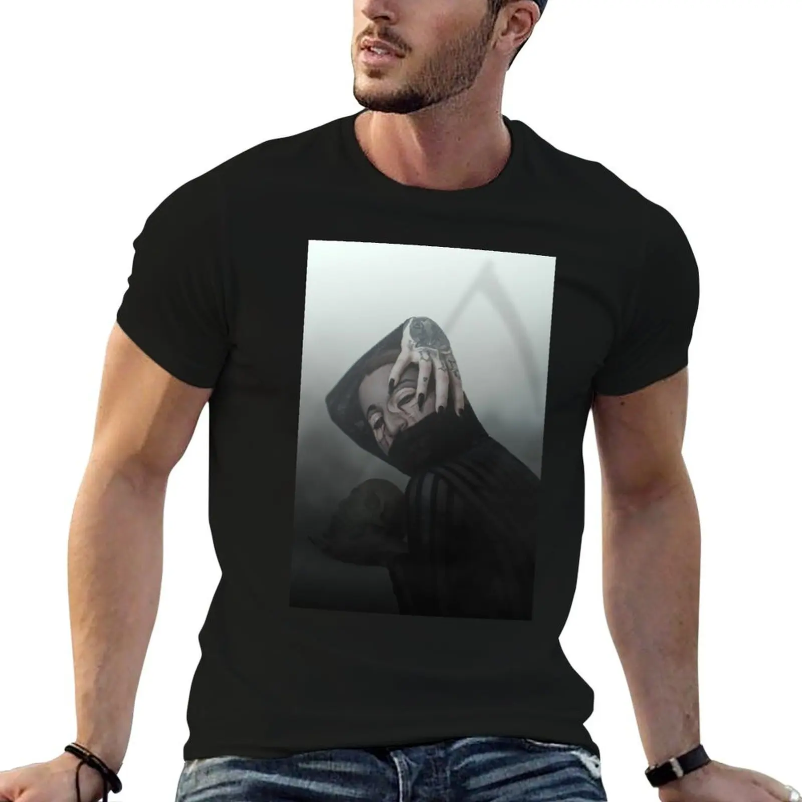 TAROT: DEATH13 T-Shirt man t shirts for men casual t shirts for man cotton soft t shirt man luxury T-Shirt