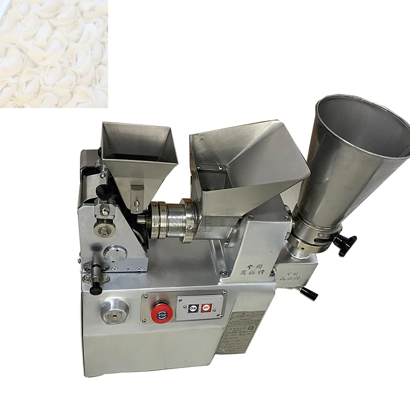 Máquina para hacer dumplings completamente automática, máquina para hacer raviolis de primavera para dumplings fritos
