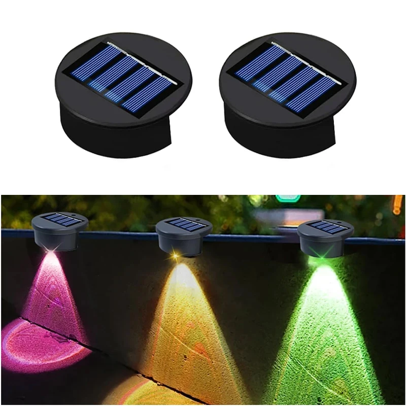 Solar Swimming Pool Side Lights Colorful Solar Lights for Inground Pools Wireless Auto-switch Above Ground Pools Accessories