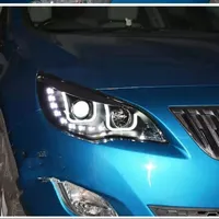 Upgrade LED Headlight Assembly for Buick Excelle Opel Astra j Daytime Running Light Xenon Lamp Car Accessories