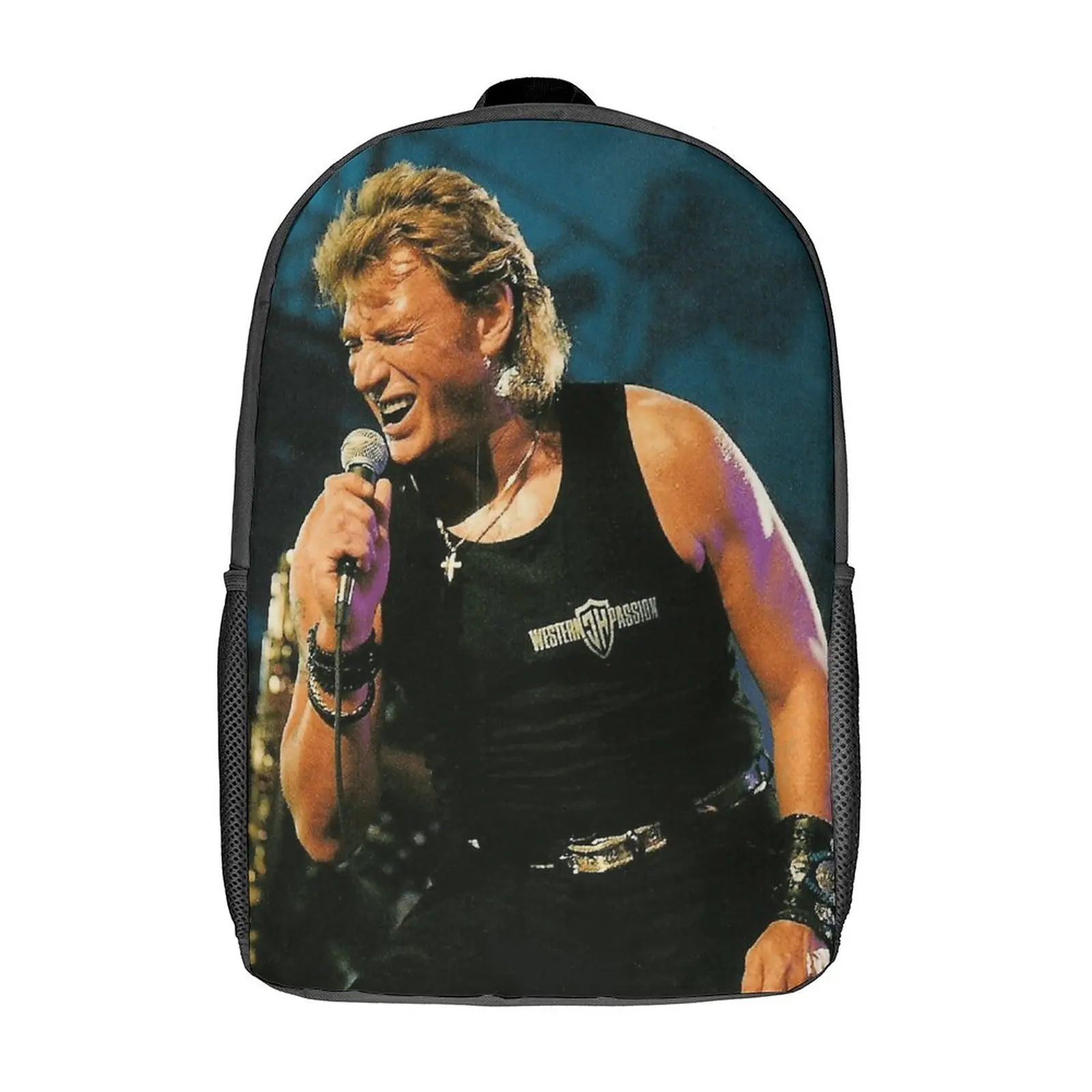 

Johnny And Hallyday Mort Firm Cosy Field Pack17 Inch Shoulder Backpack Vintage Sports Activities Top Quality