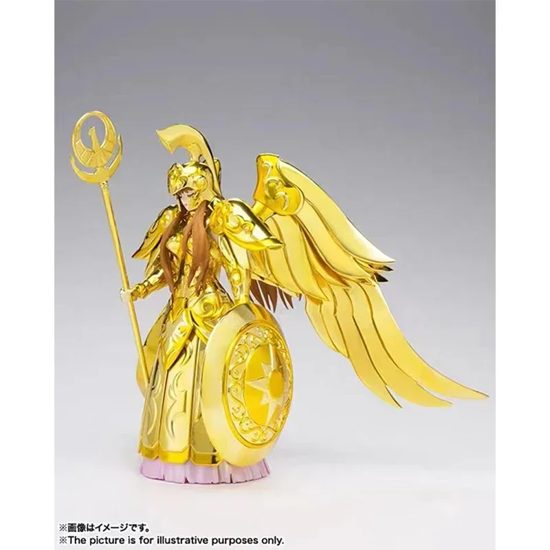Bandai In Stock Saint Clothes Myth Goddess Athena Color Version OCE Animation Action Collection Figure Model Toy Gift