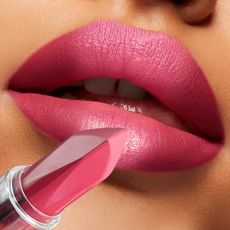 Lipstick Velvet Matte Lipstick Pencil Waterproof Long-lasting Sexy Nude Pink Lipstick Non-sticky Canned Lip Color Cosmetics