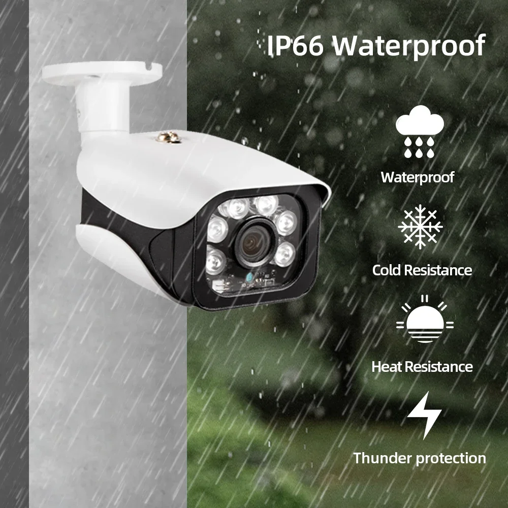 Overscam 8MP HD wykrywanie twarzy kamera analogowa Outdoor System CCTV zestaw System monitoringu wizyjnego wodoodporna kamera 8CH 4K DVR AHD