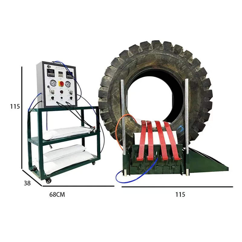 Rubber Tyre Remodeling Machine Vulcanizing Tire Repair Vulcanizing Repair Tools Big Tyre Truck Repair Machine