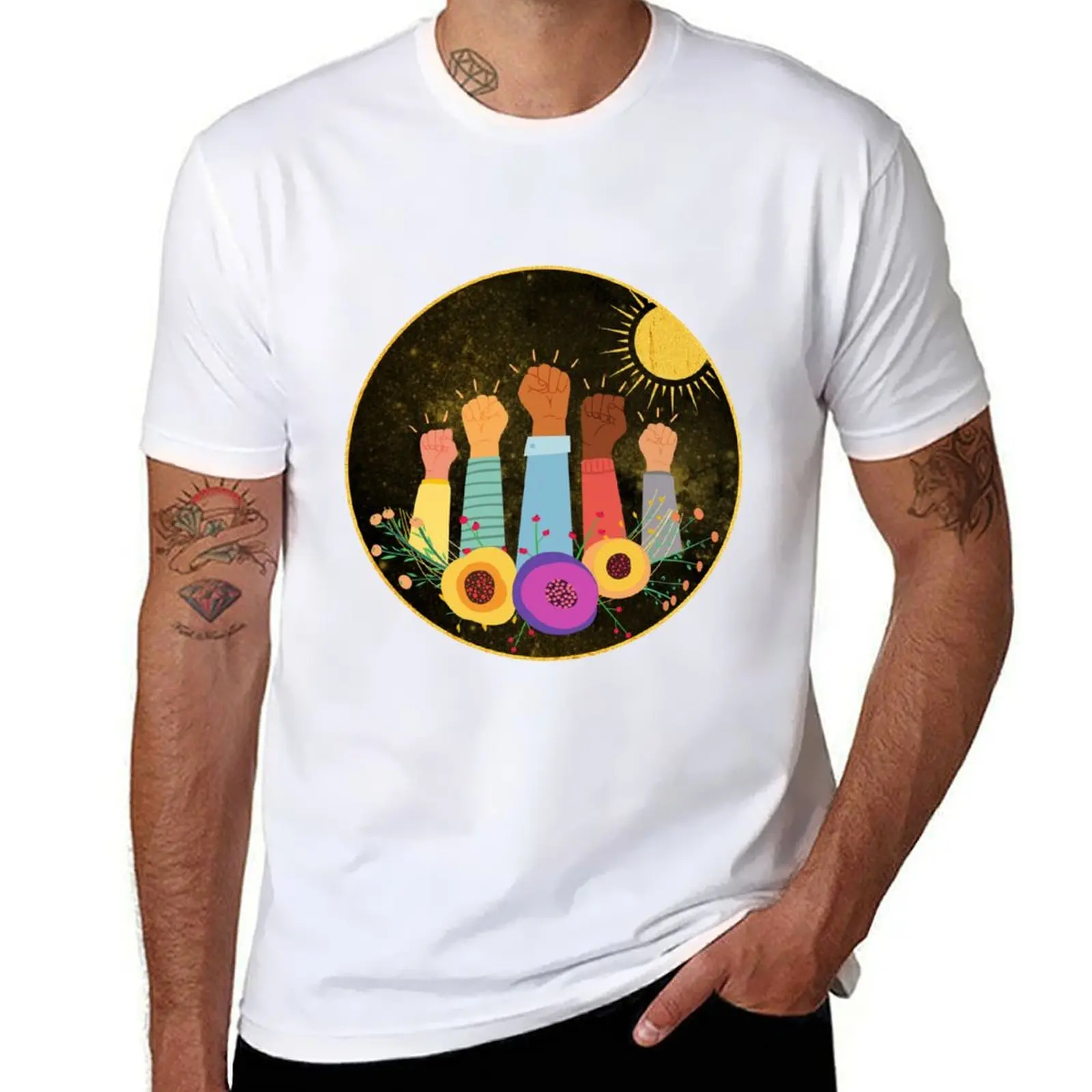 

together T-Shirt t shirts for man slim fit man t shirt summer man t shirts cotton T-shirt