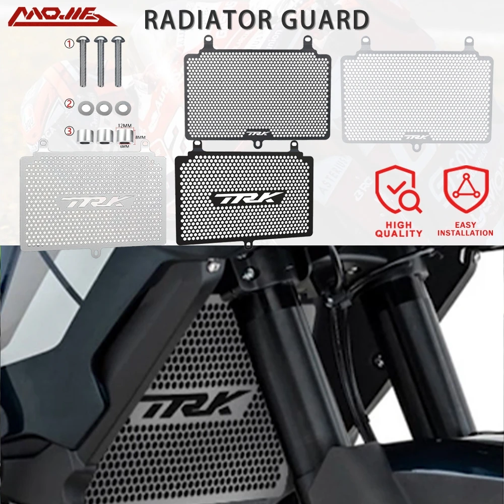 

Radiator Guard Motorcycle Radiator Grille Guard Cover Grill Protector For BENELLI TRK 702X 702 X 2022 2023 2024 TRK702X TRK702
