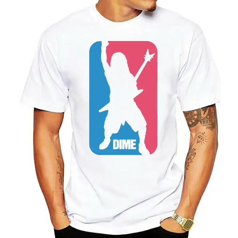 DIME Dimebag Darrell Sport Logo Men's T shirt White