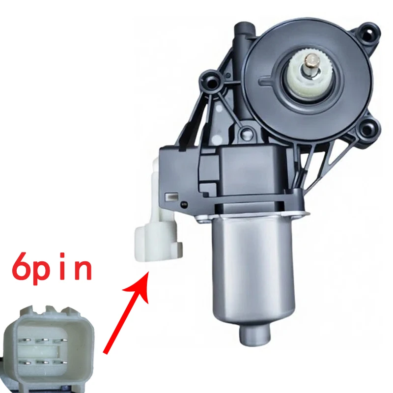 2Pin 6Pin Window Regulator Motor For Ford Everest Ranger Focus Mk2 2012-2018 OE 6CP114553H1C 6CP114A389L1A 6CP114553H1A