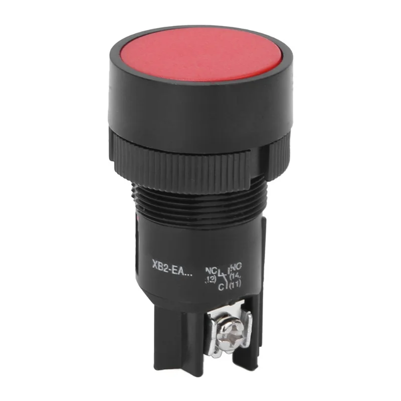 10 Pcs Push Button XB2-EA Serial Control Switch 660V 10A Reset ButtonRed XB2-EA145